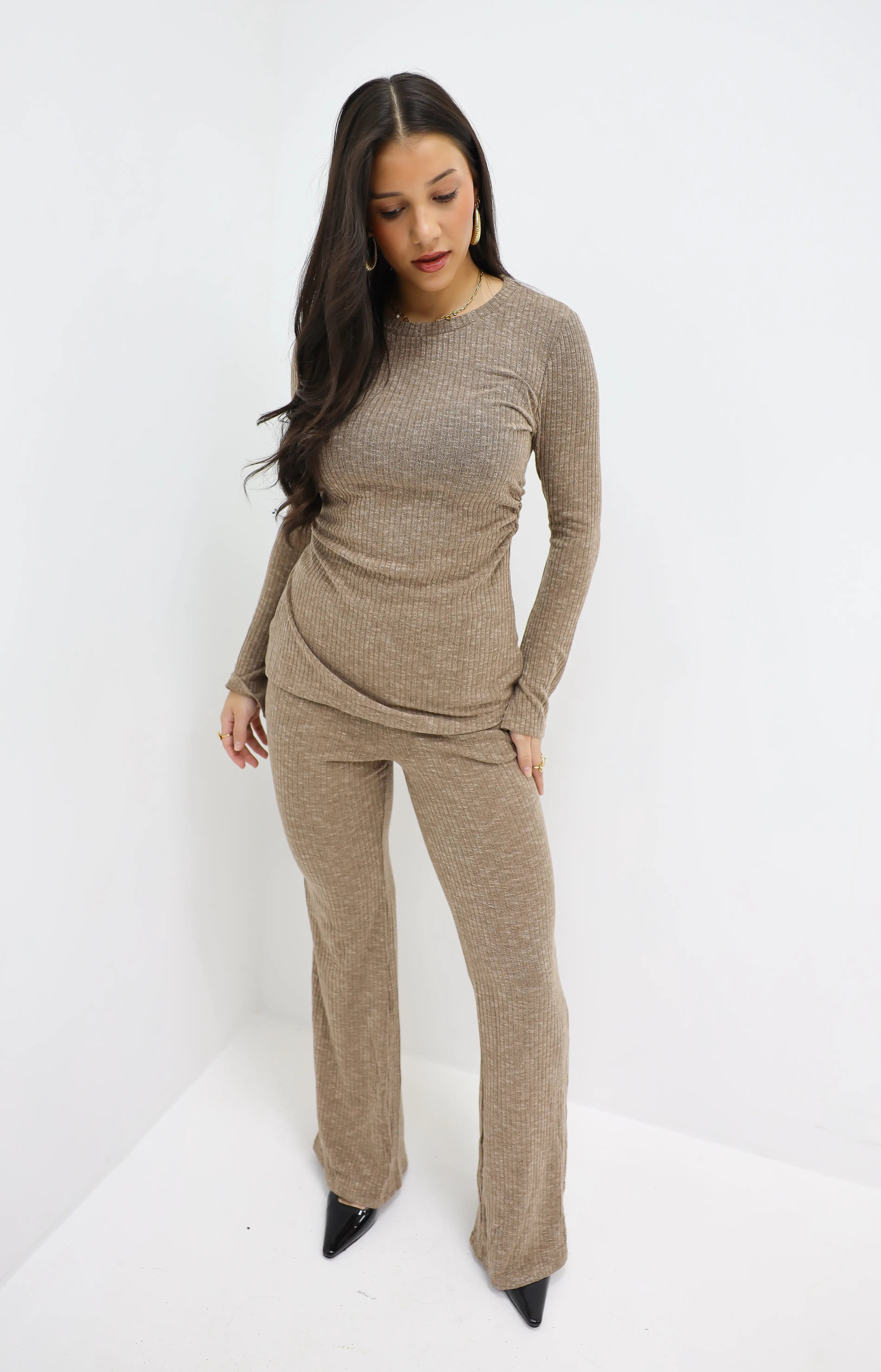 Basic Trousers Taupe