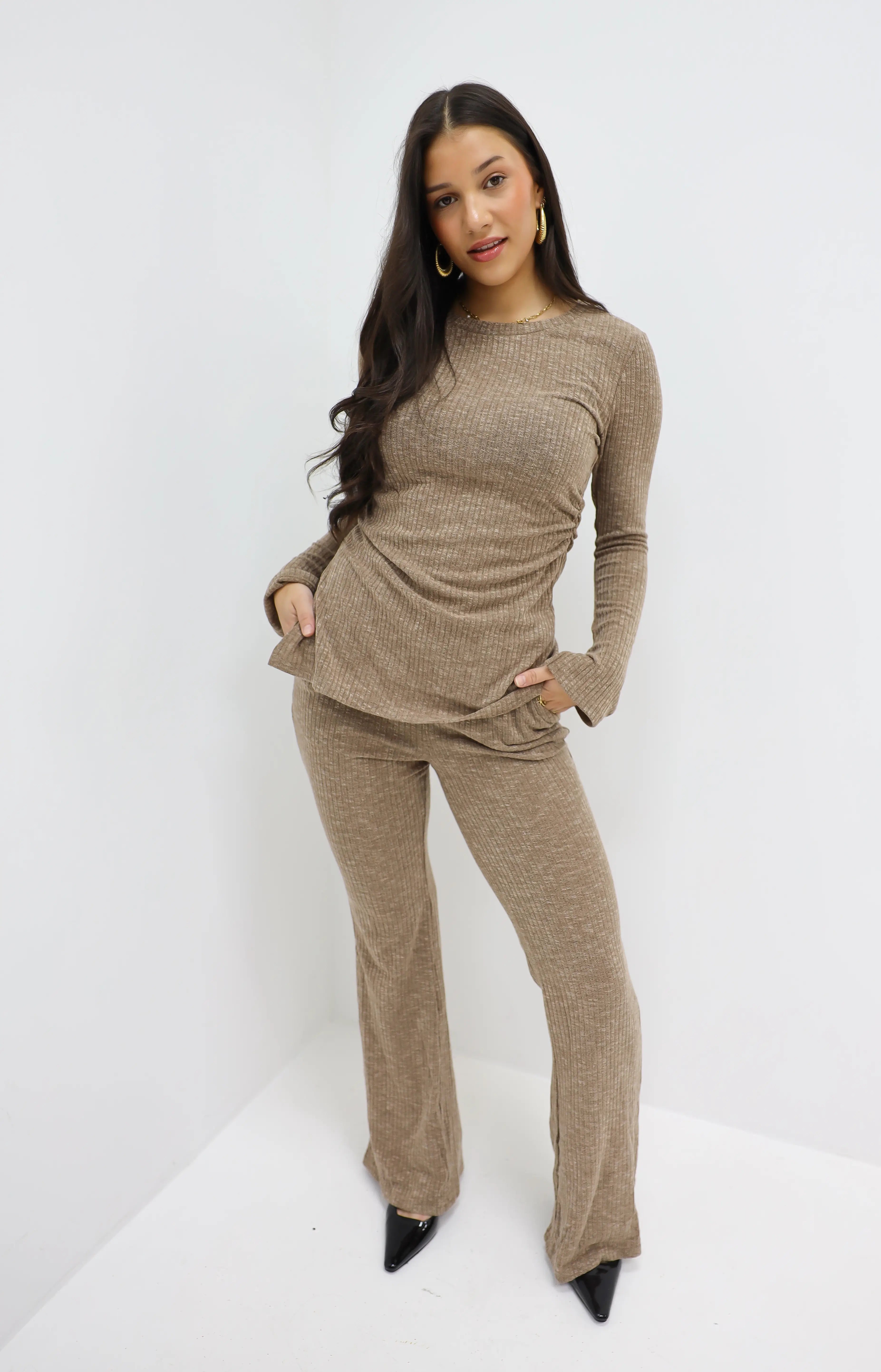 Basic Trousers Taupe