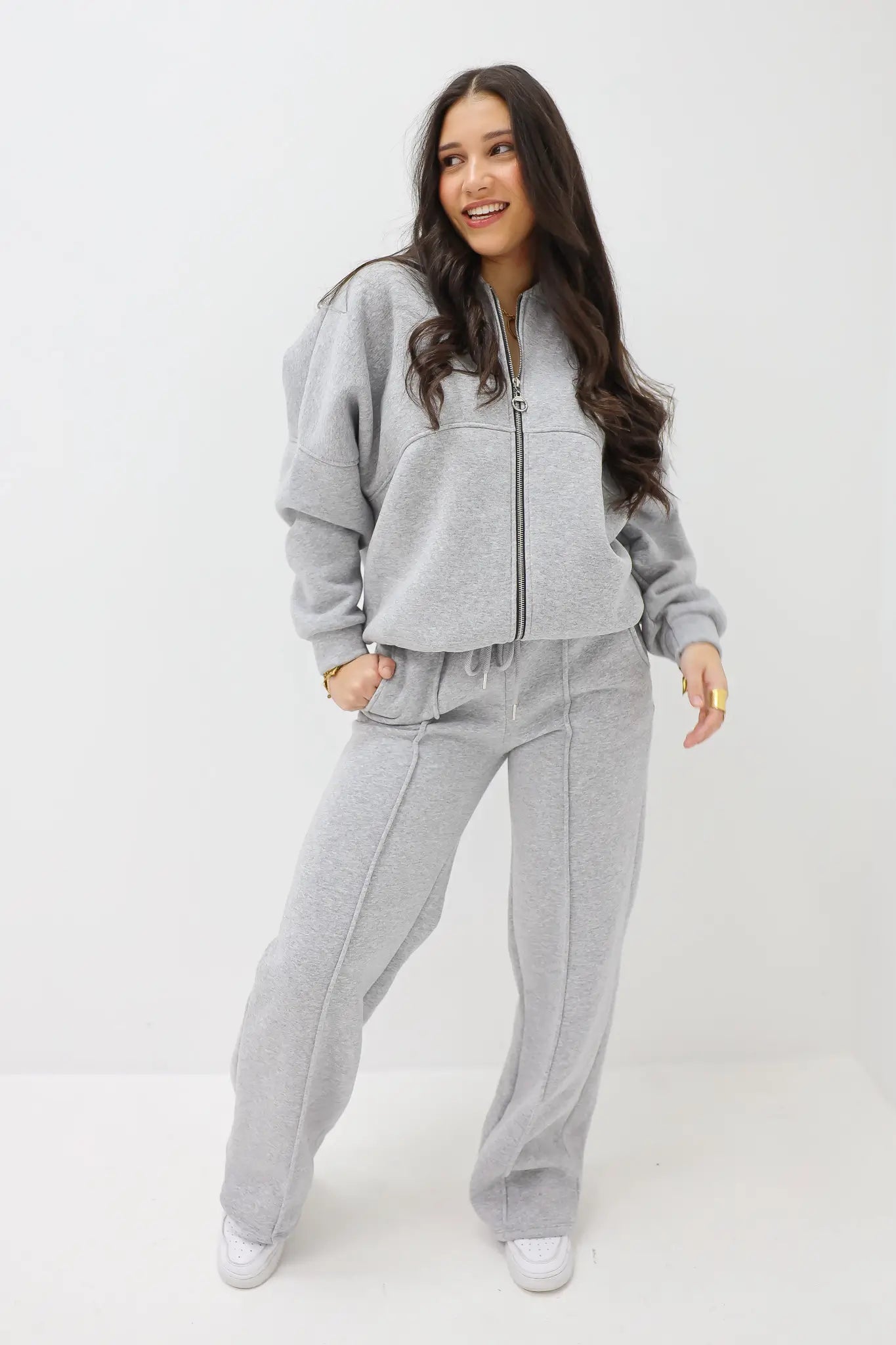 Oversized Jogger Vest Grey