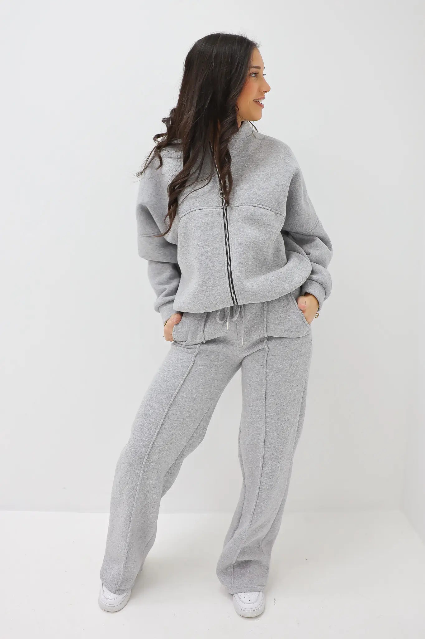Oversized Jogger Vest Grey